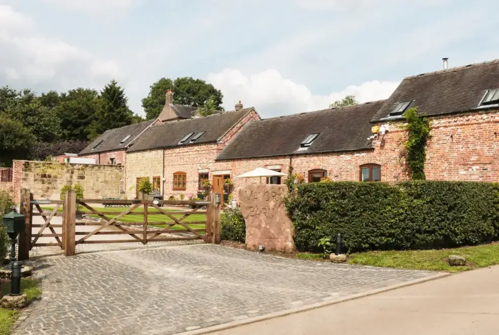 Manor Barn, from the outside