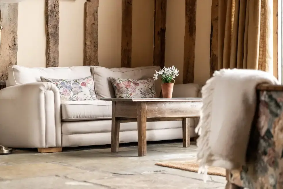 Lounge at Manor Farm Barn