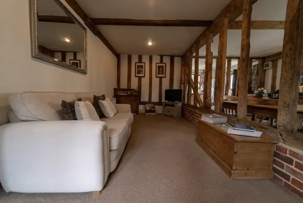 Lounge at Manor Farm Barn