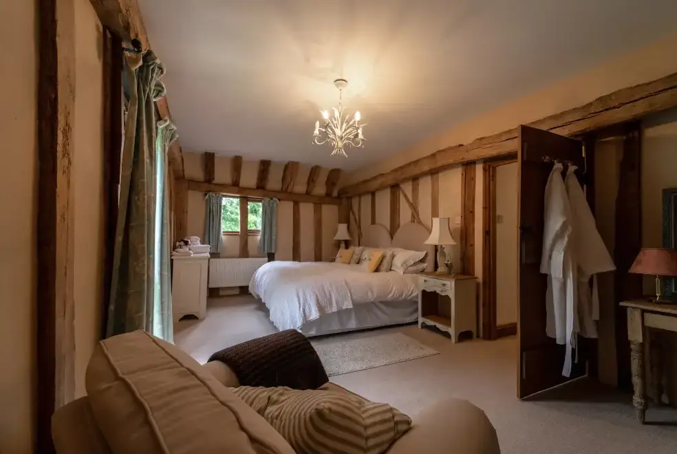 Bedroom at Manor Farm Barn