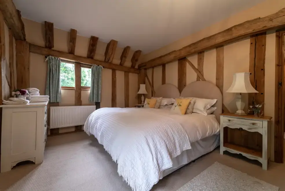 Bedroom at Manor Farm Barn