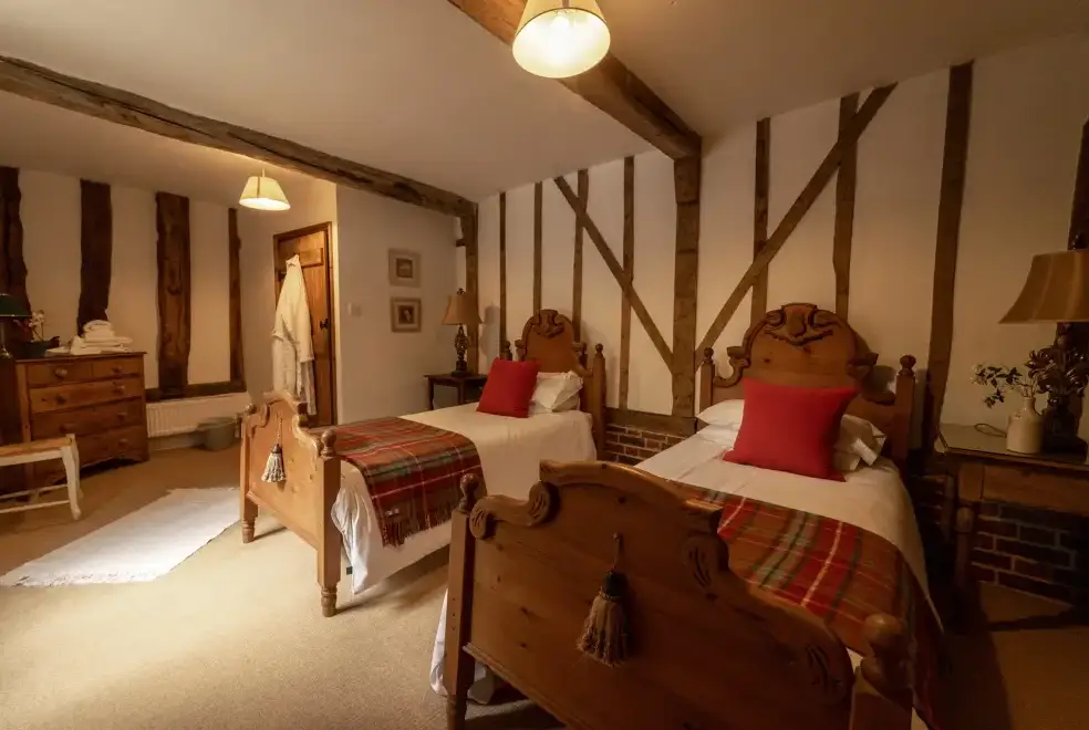 Bedroom at Manor Farm Barn
