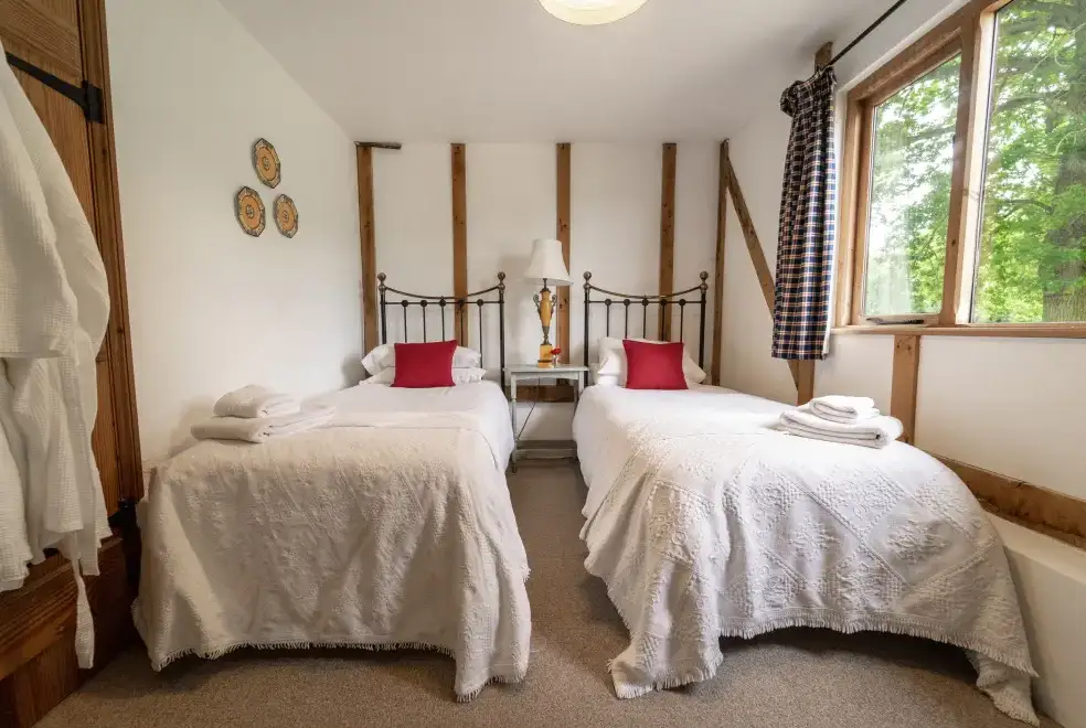 Bedroom at Manor Farm Barn