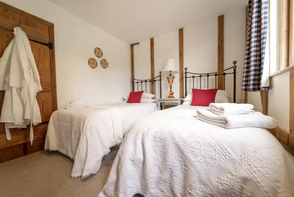 Bedroom at Manor Farm Barn