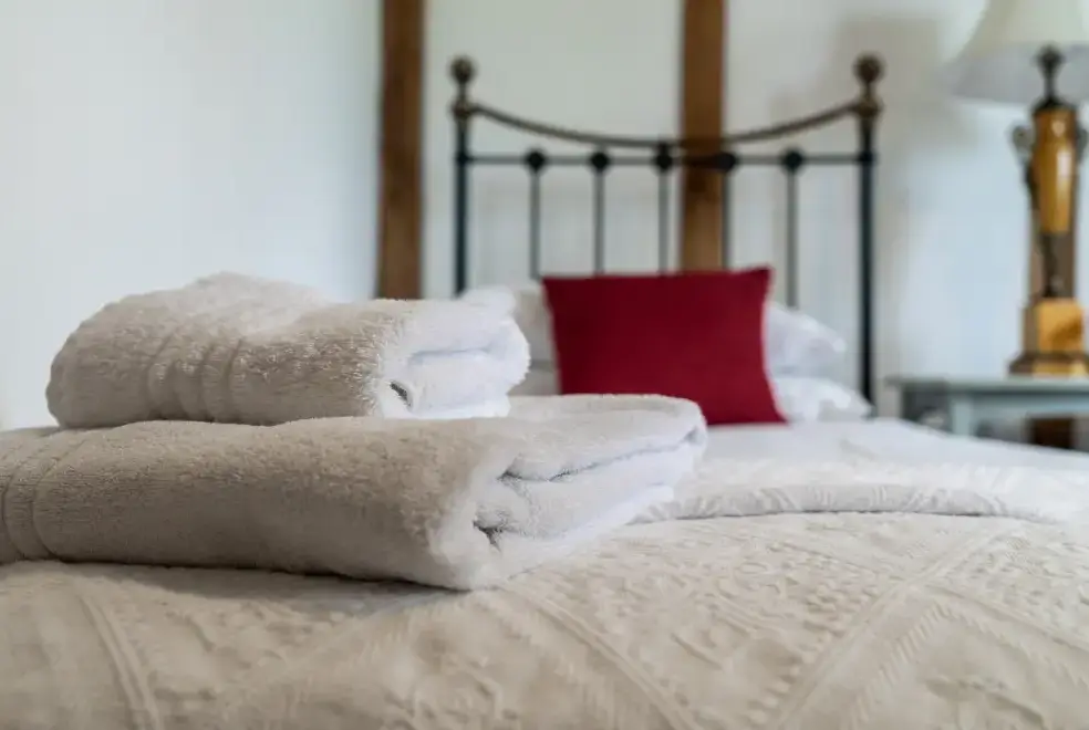 Bedroom at Manor Farm Barn