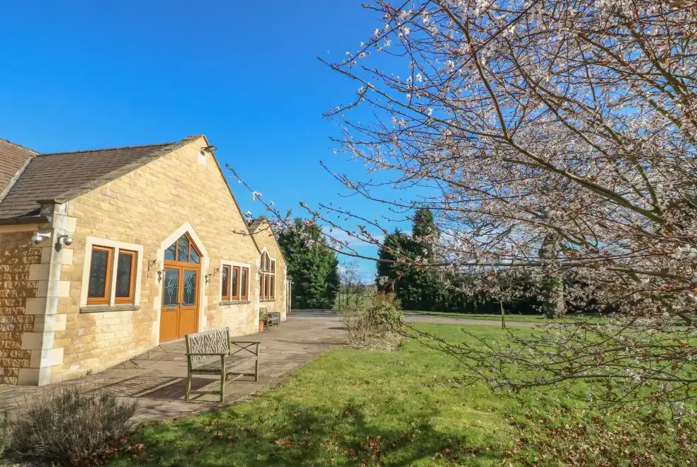 Patio area at Manor House
