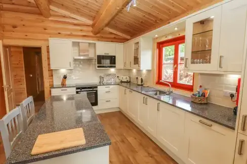 Luxury kitchen at Maple Lodge, Rutland