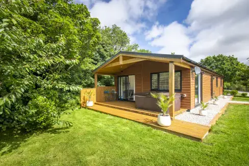 Maple Lodge, Cornwall, from the outside