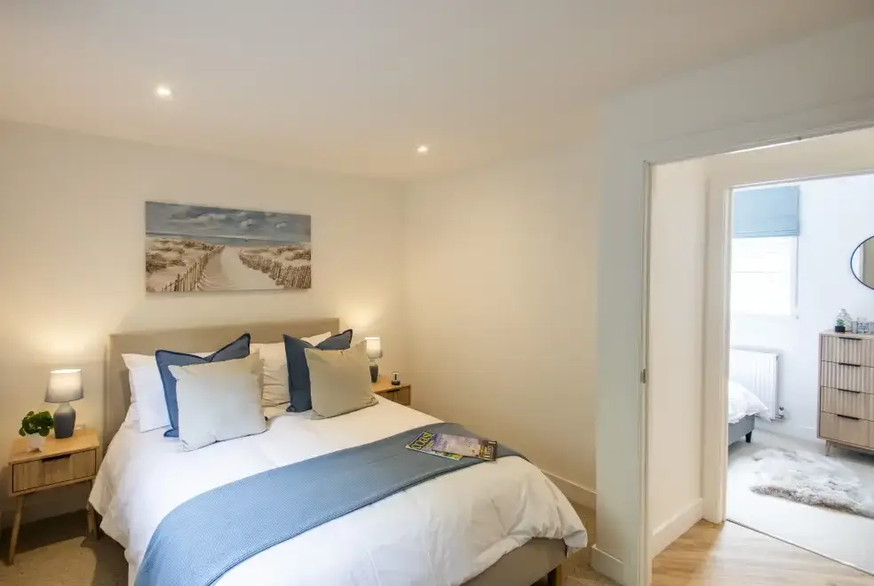 Bedroom at Maple Lodge