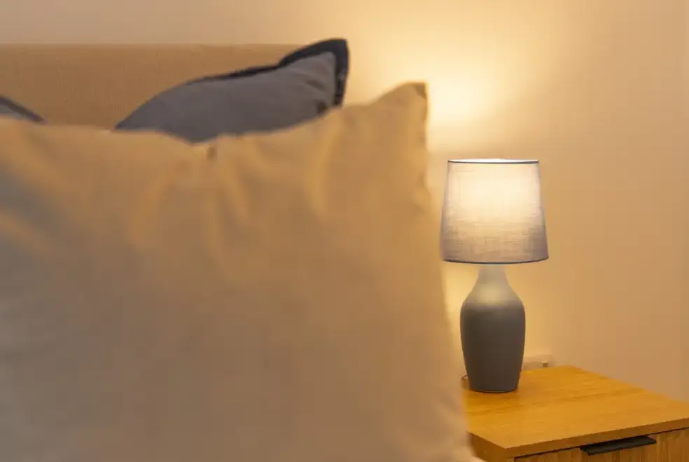 Bedroom at Maple Lodge