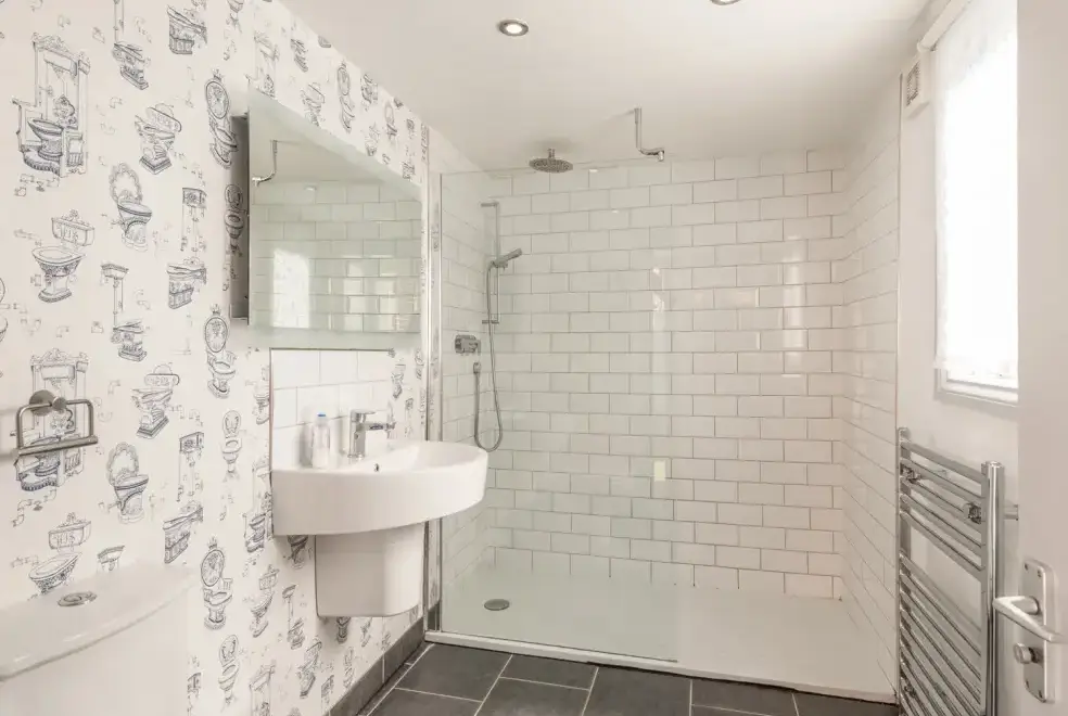 Shower room at Marine Terrace