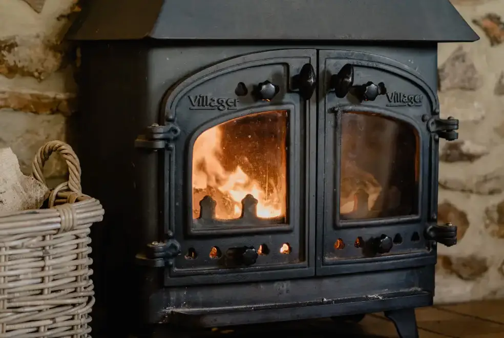 Luxurious interior at Meadow Cottage
