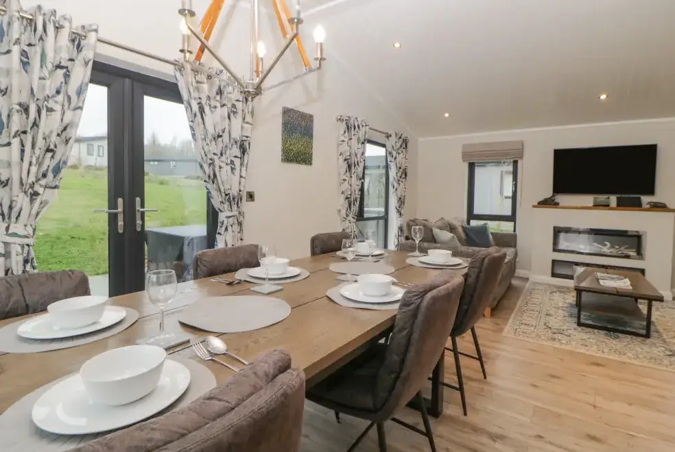 Kitchen/diner at Meadow Lodge