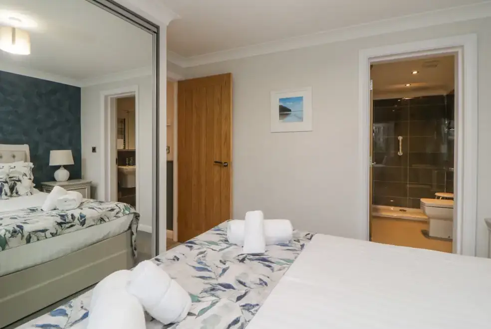 Bedroom at Meadow Lodge