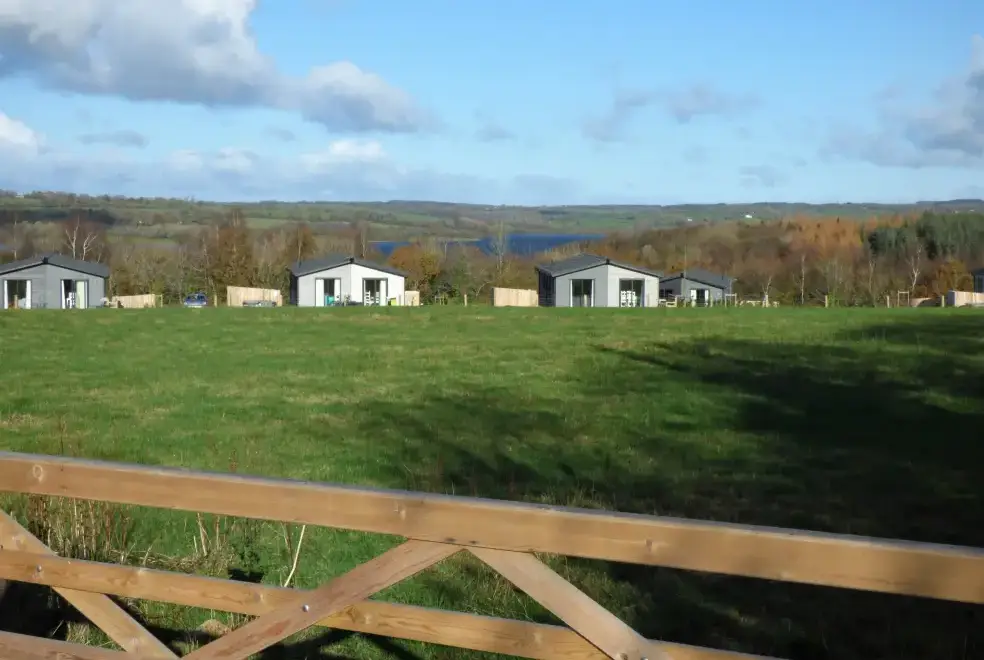 Countryside views at Meadow Lodge