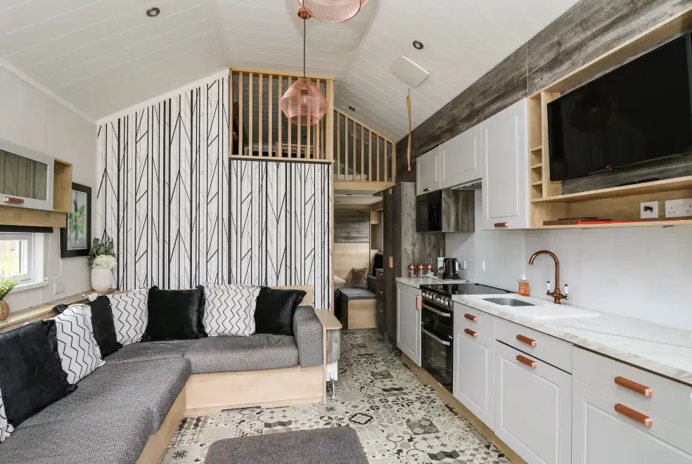 Kitchen/diner at Meadow Retreat