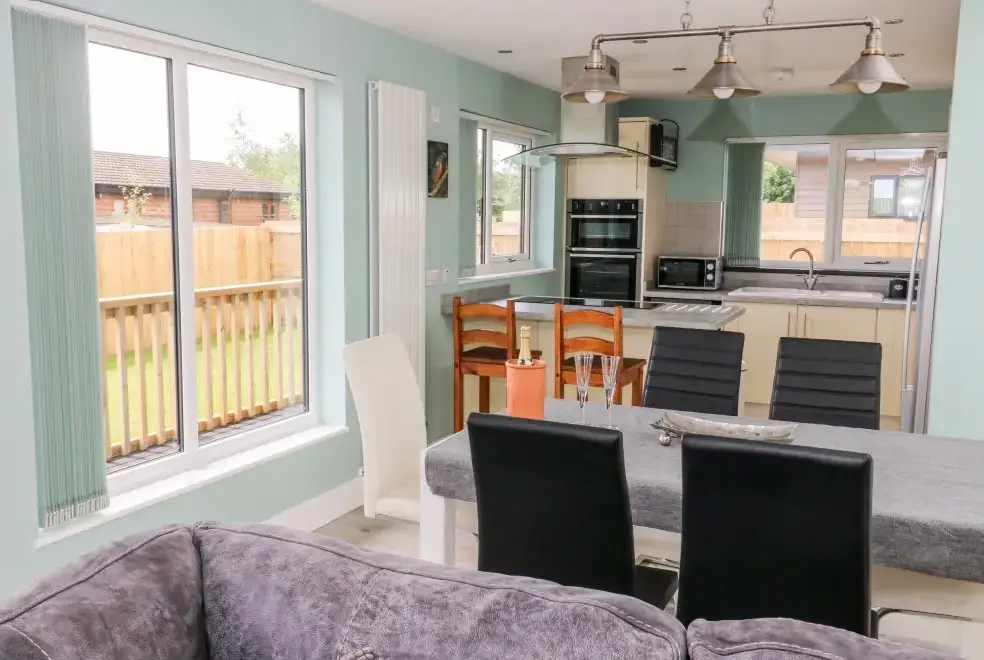 Kitchen/diner at Meadowbank Lodge
