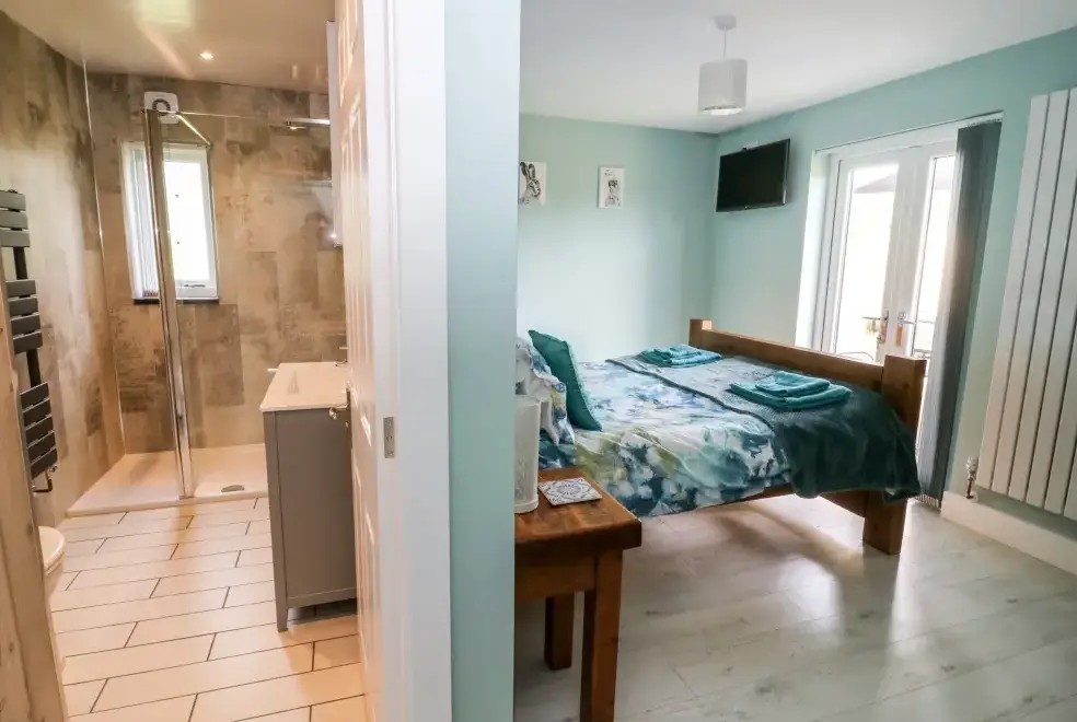 Bedroom at Meadowbank Lodge