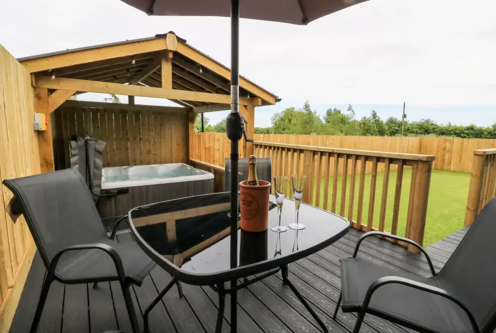 Private Hot Tub at Meadowbank Lodge