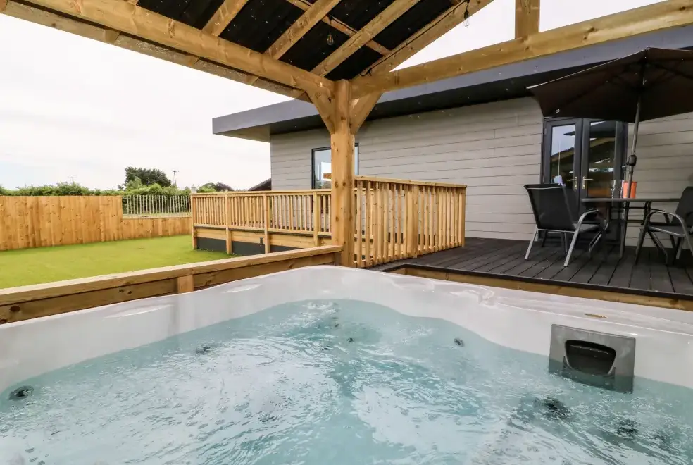 Private Hot Tub at Meadowbank Lodge