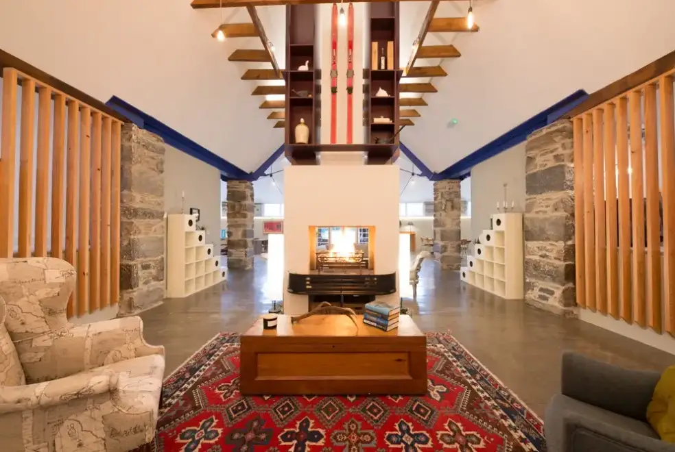 Luxurious interior at Menzies Steading