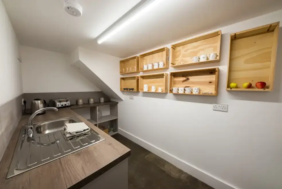 Utility room at Menzies Steading