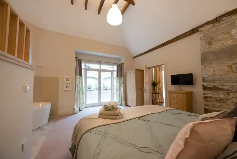 Bedroom at Menzies Steading