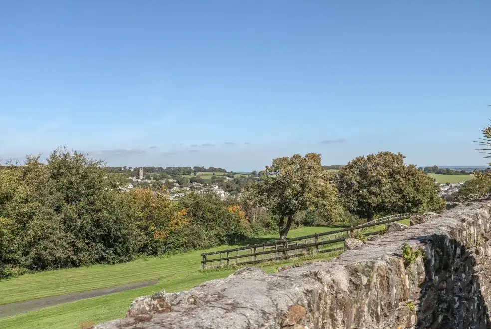 Countryside views at Middle Barn Dogs-welcome Cottage, South West England