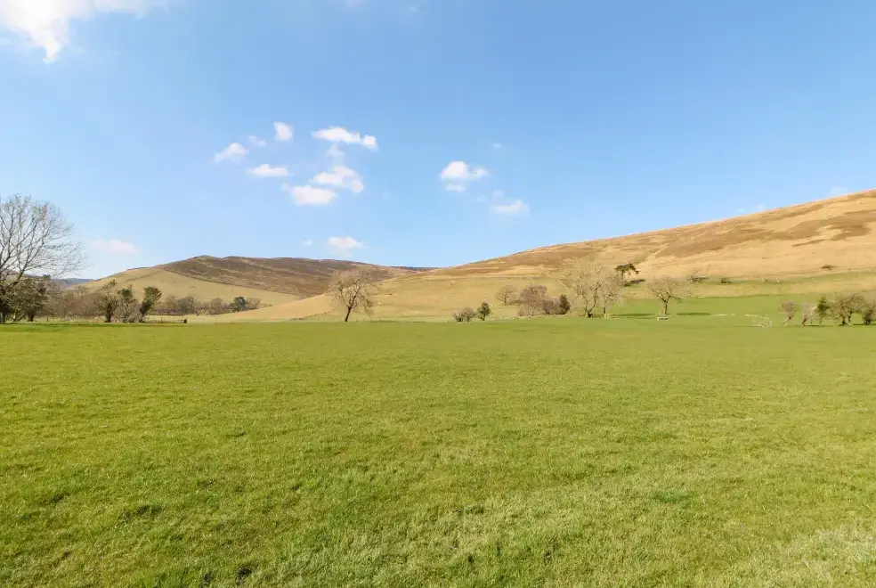 Countryside views at Midfeather Cottage