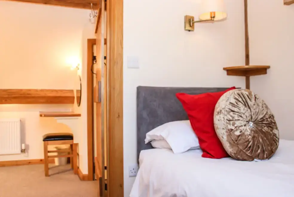 Bedroom at Milking Parlour Country Retreat, Shropshire Hills