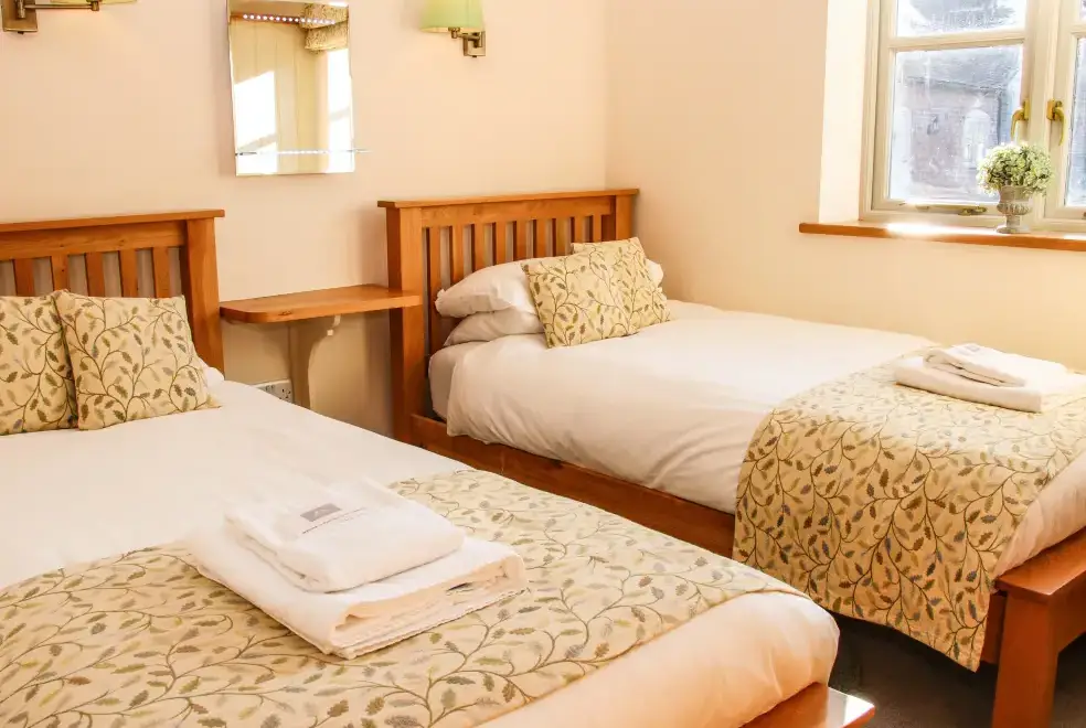Bedroom at Milking Parlour Country Retreat, Shropshire Hills