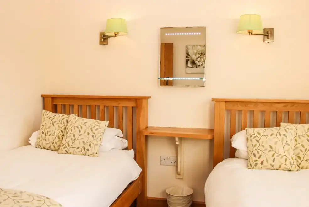 Bedroom at Milking Parlour Country Retreat, Shropshire Hills
