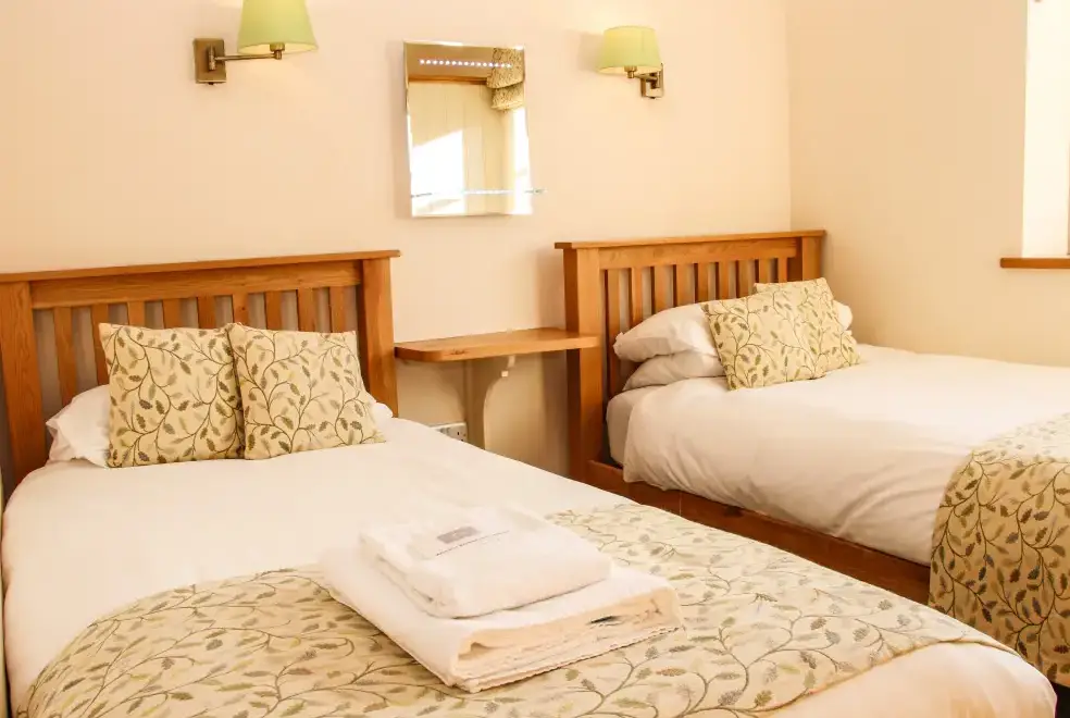 Bedroom at Milking Parlour Country Retreat, Shropshire Hills