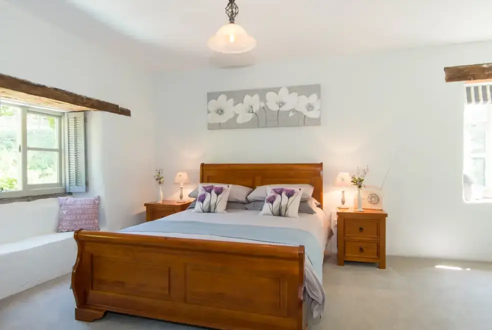 Bedroom at Mill Cottage