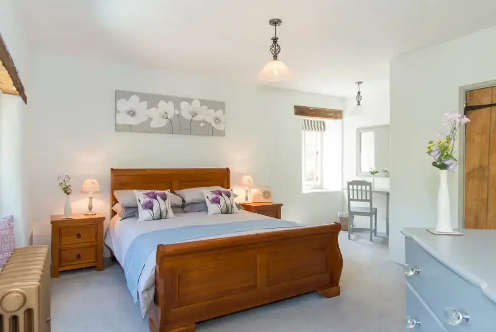 Bedroom at Mill Cottage