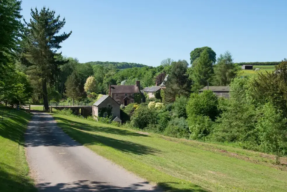 Countryside views at Mill Cottage