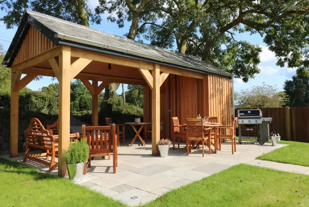 BBQ at Mill House, Boskensoe Barns