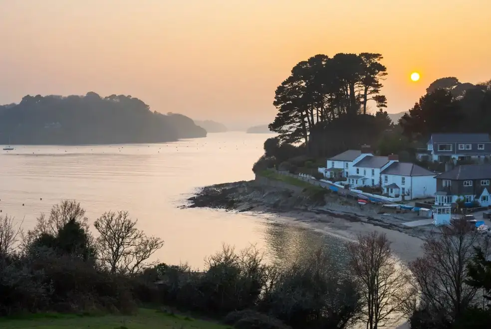 Coastal scenes near Mill House, Boskensoe Barns
