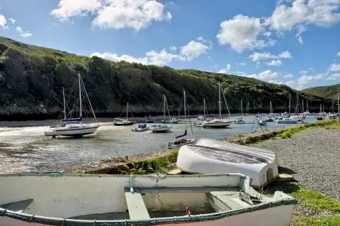 Coastal scenes near Mill Lodge, Pembrokeshire