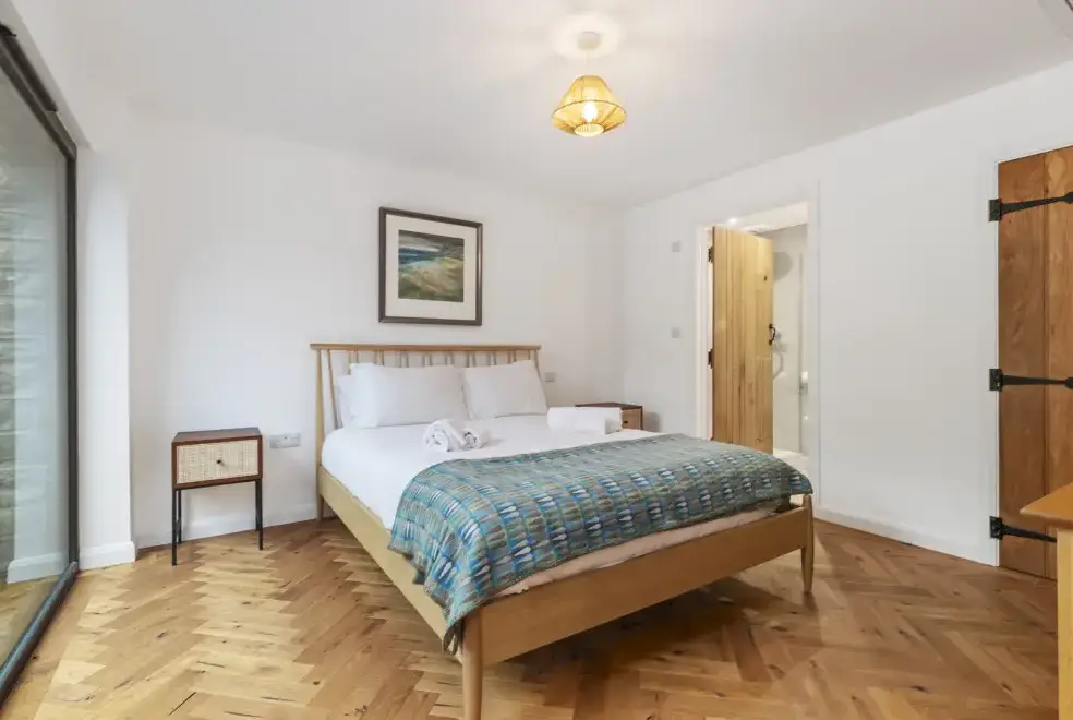 Bedroom at Mill Lodge