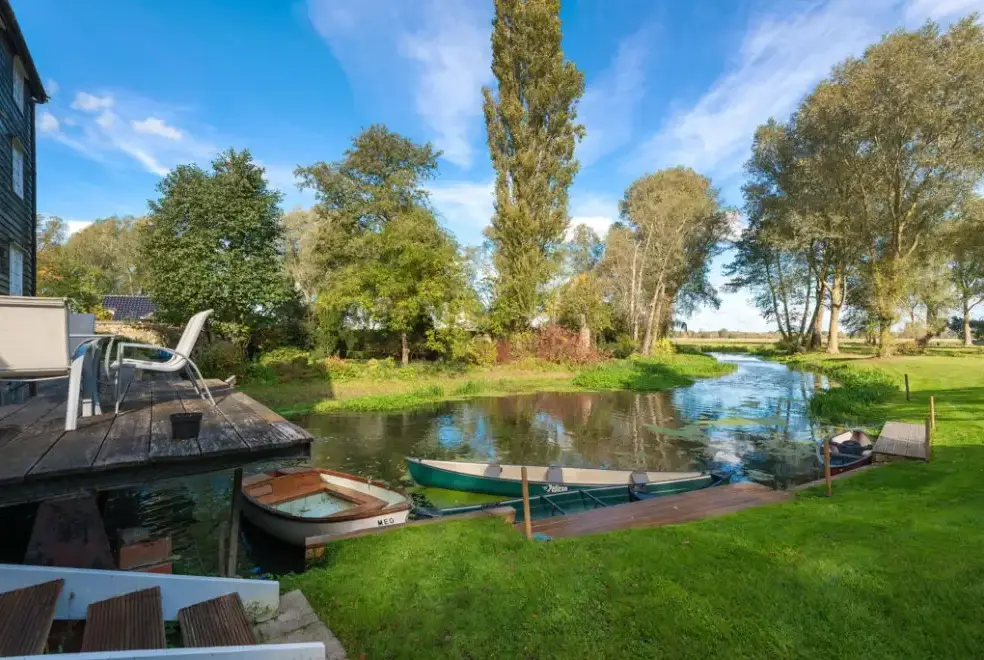 Countryside views at Millers House at Mendham Mill