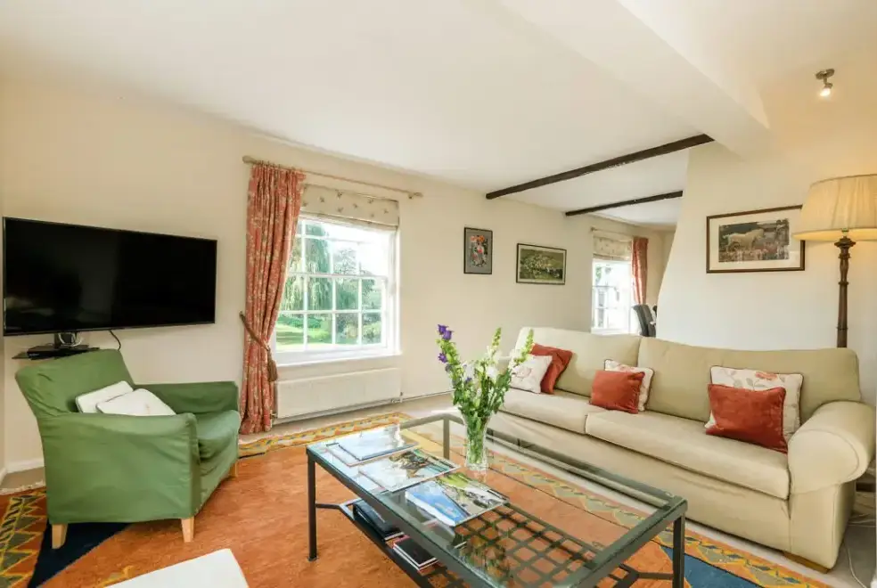 Lounge at Millers House at Mendham Mill