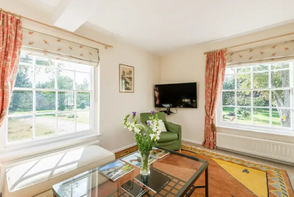 Lounge at Millers House at Mendham Mill