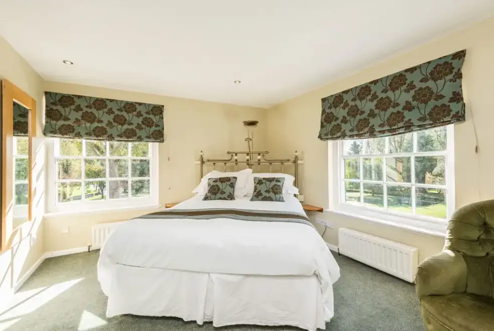 Bedroom at Millers House at Mendham Mill