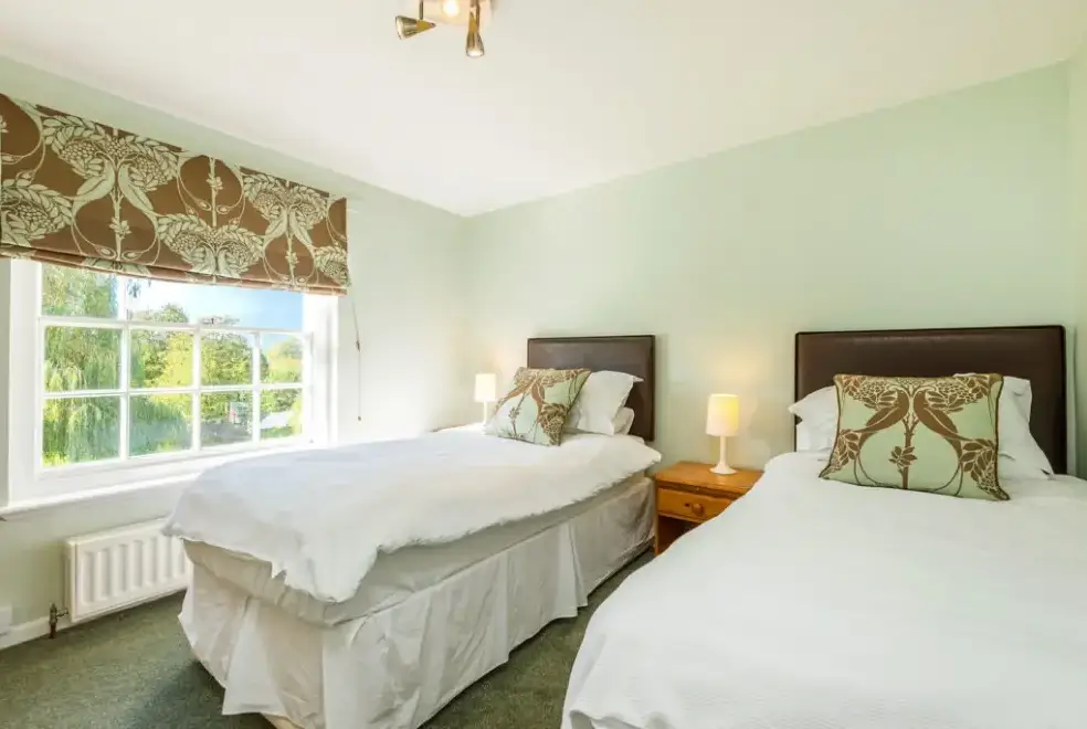Bedroom at Millers House at Mendham Mill