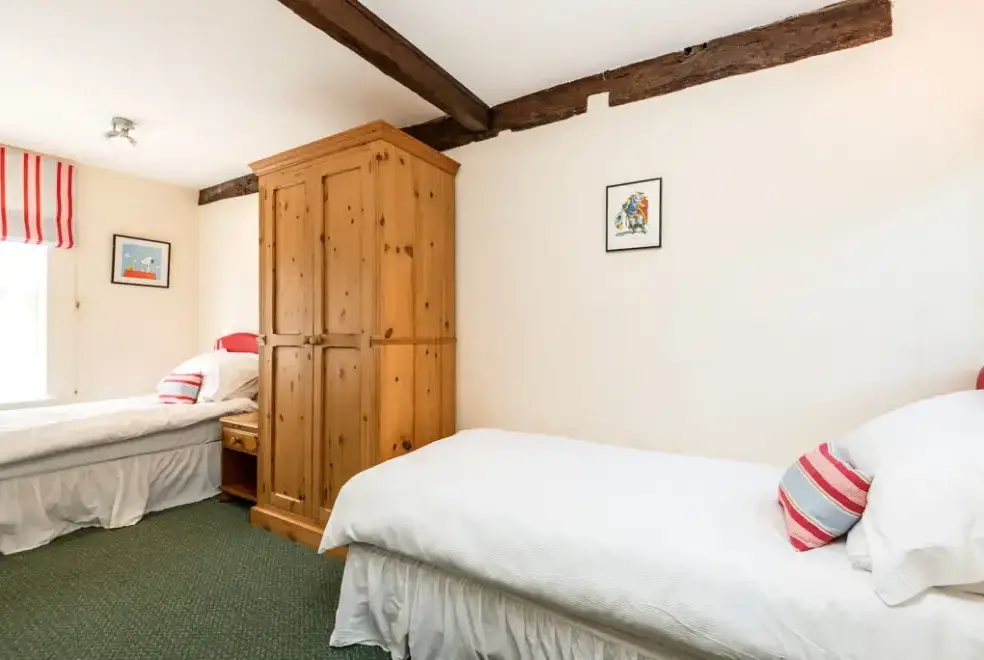 Bedroom at Millers House at Mendham Mill