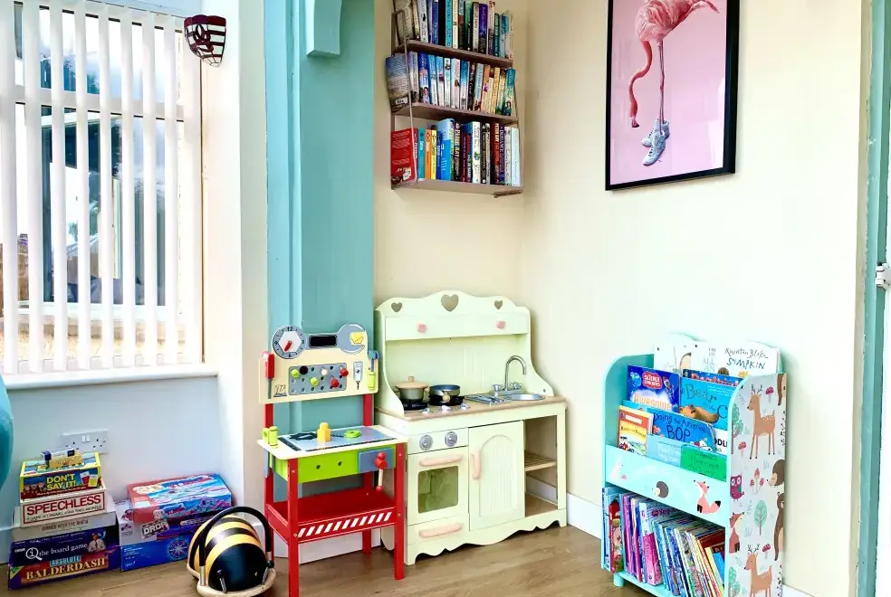 Children’s play area at Monarfon