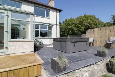 Private Hot Tub at Monarfon, Anglesey
