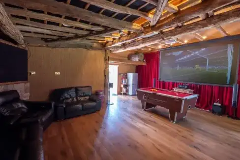 Games Room at Monnow Valley Studio, Monmouthshire