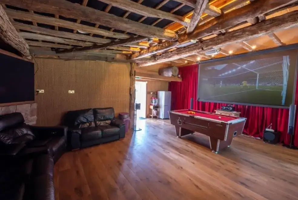 Games Room at Monnow Valley Studio